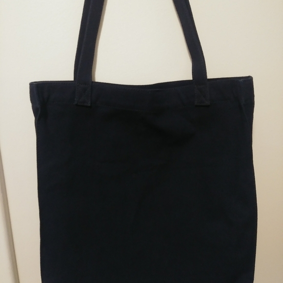 NEW WITH TAGS! GAP NAVY BLUE SHOPPER BAG - Picture 3 of 4